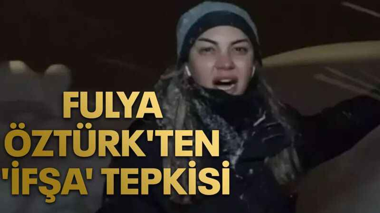 Fulya Öztürk'ten 'ifşa' tepkisi. Sınırdan yaptığı canlı yayındaki ifadelere tepki yağmıştı